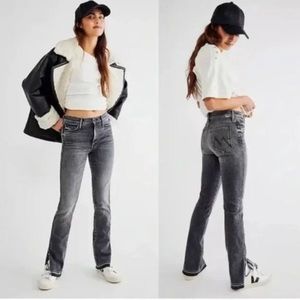 Mother Denim The Rascal Undone Hem Jeans in Friday the 13th sz 26